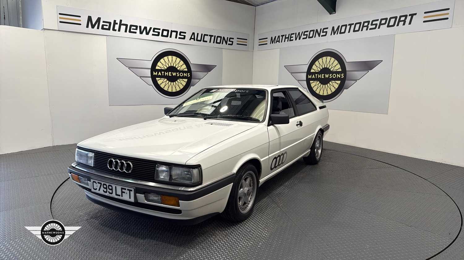 Lot 520 - 1985 AUDI C GT5 S