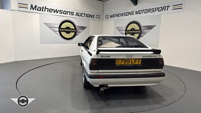 Lot 520 - 1985 AUDI C GT5 S