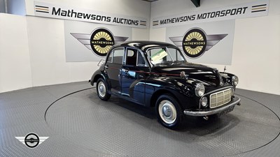Lot 412 - 1955 MORRIS MINOR 1000