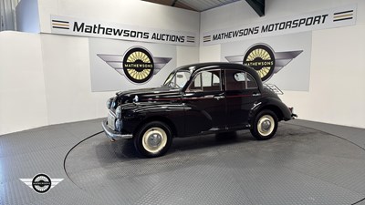 Lot 412 - 1955 MORRIS MINOR 1000