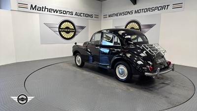 Lot 412 - 1955 MORRIS MINOR 1000