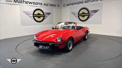 Lot 73 - 1976 TRIUMPH SPITFIRE 1500