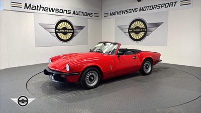 Lot 73 - 1976 TRIUMPH SPITFIRE 1500