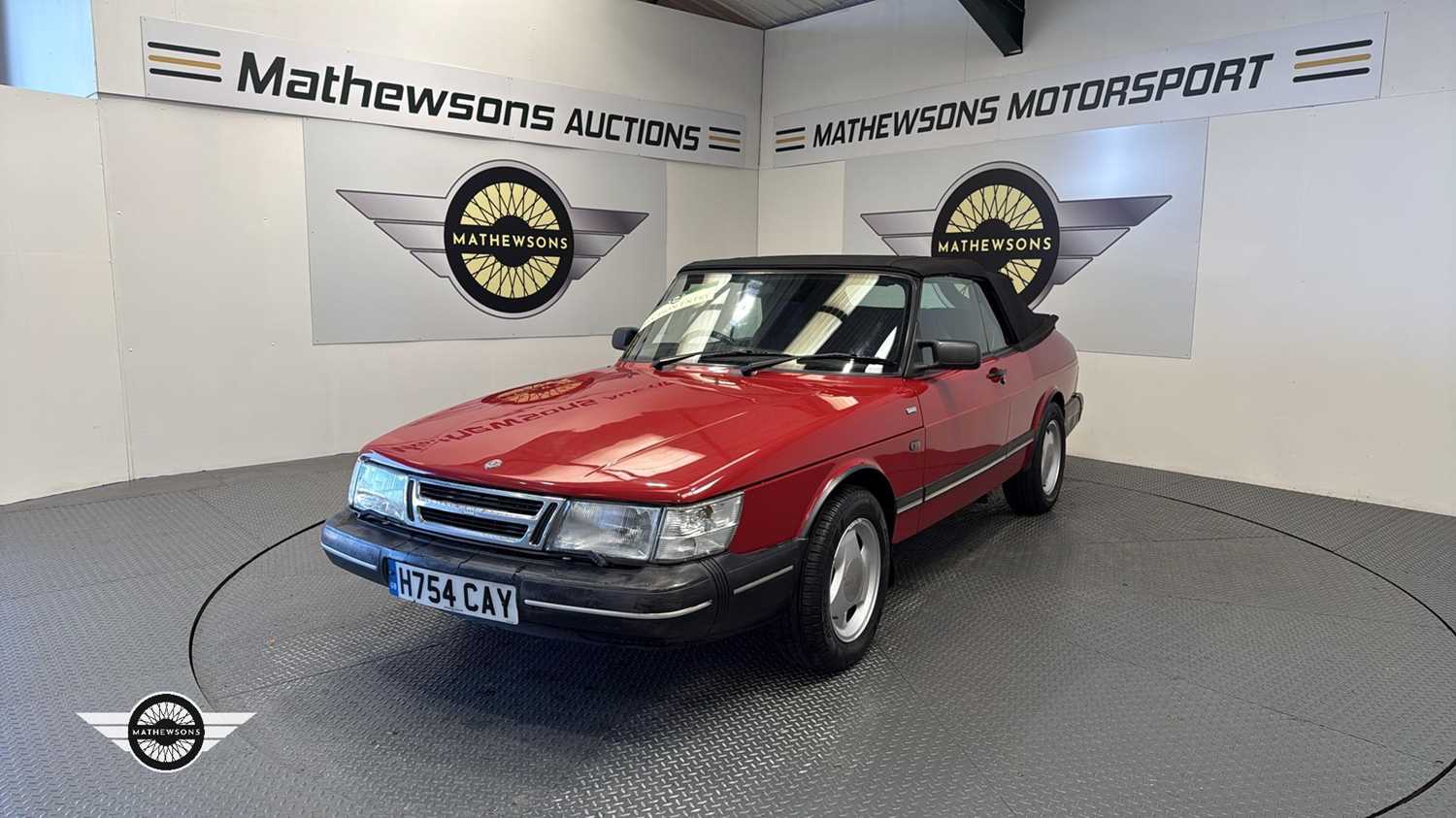 Lot 614 - 1990 SAAB 900 I 16V CONVERTIBLE