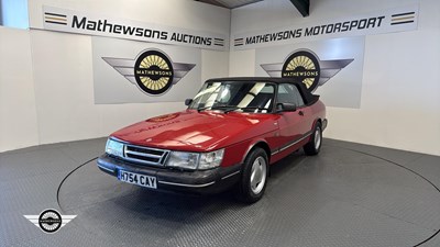 Lot 614 - 1990 SAAB 900 I 16V CONVERTIBLE