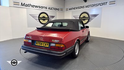 Lot 614 - 1990 SAAB 900 I 16V CONVERTIBLE