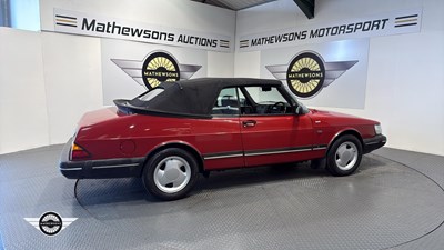Lot 614 - 1990 SAAB 900 I 16V CONVERTIBLE