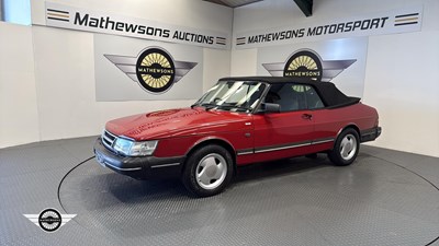 Lot 614 - 1990 SAAB 900 I 16V CONVERTIBLE