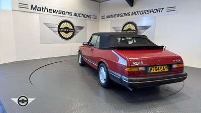 Lot 614 - 1990 SAAB 900 I 16V CONVERTIBLE