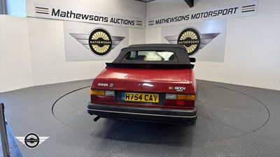 Lot 614 - 1990 SAAB 900 I 16V CONVERTIBLE