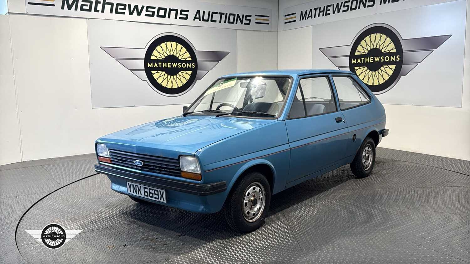 Lot 726 - 1982 FORD FIESTA POPULAR PLUS
