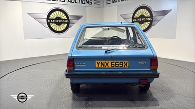 Lot 726 - 1982 FORD FIESTA POPULAR PLUS