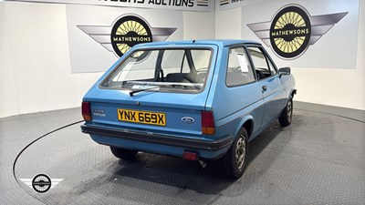 Lot 726 - 1982 FORD FIESTA POPULAR PLUS