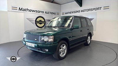 Lot 352 - 2000 LAND ROVER RANGE ROVER 30TH ANNIVERSARY