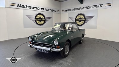 Lot 834 - 1966 SUNBEAM ALPINE