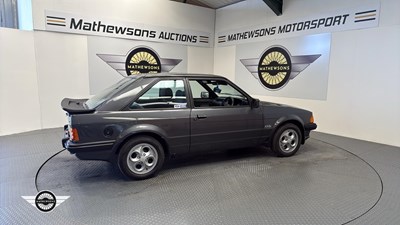 Lot 832 - 1985 FORD ESCORT XR3I
