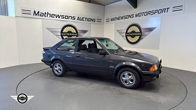 Lot 832 - 1985 FORD ESCORT XR3I