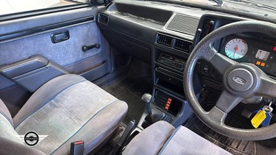 Lot 832 - 1985 FORD ESCORT XR3I