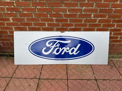 Lot 345 - PLASTIC FORD , DOUBLE SIDED SIGN