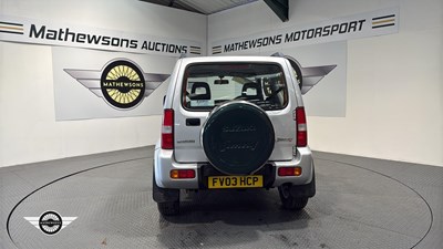 Lot 424 - 2003 SUZUKI JIMNY JLX