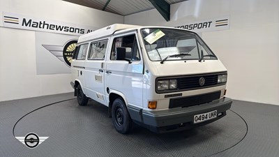 Lot 587 - 1990 VOLKSWAGEN TRANSPORTER 78