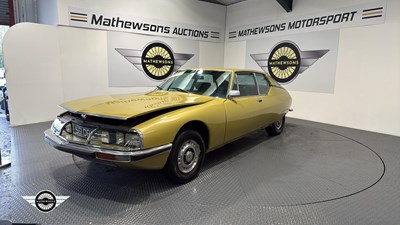 Lot 112 - 1971 CITROEN SM