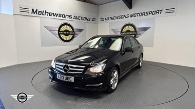 Lot 844 - 2013 MERCEDES-BENZ C220 AMG SPORT CDI BLUEEF