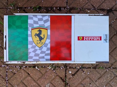 Lot 681 - FERRARI LIGHT UP SIGN