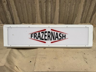 Lot 781 - FRAZERNASH LIGHT UP SIGN 49" X 12"
