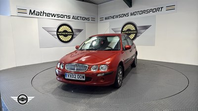 Lot 618 - 2002 ROVER 25 IMPRESSION S2