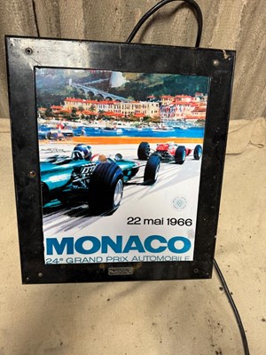 Lot 695 - MONTE CARLO 1966 LIGHT UP SIGN