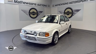 Lot 896 - 1988 FORD ESCORT RS TURBO