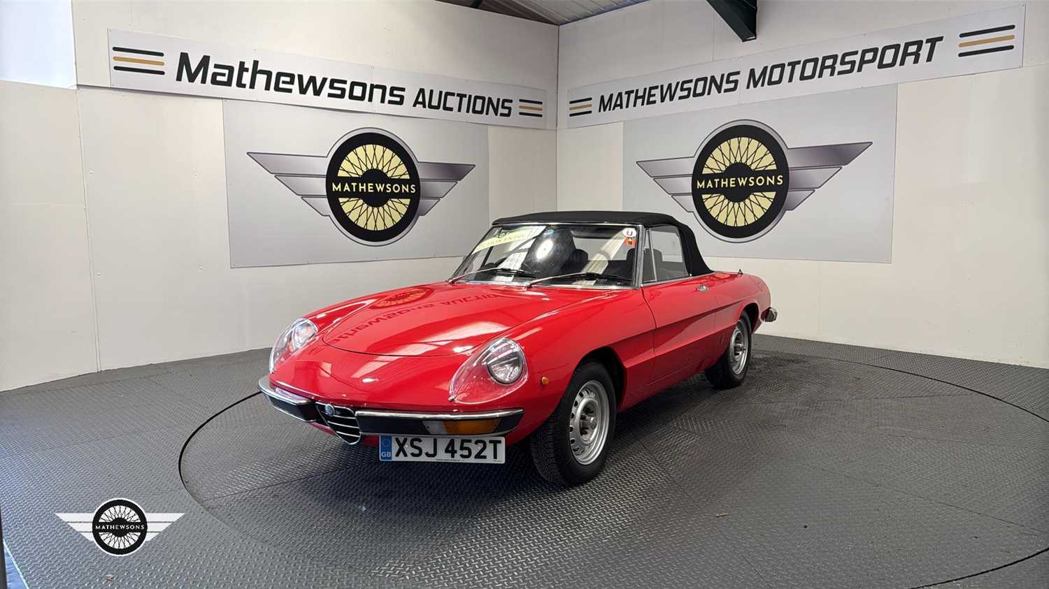 Lot 899 - 1978 ALFA ROMEO 2000 SPIDER VELOCE