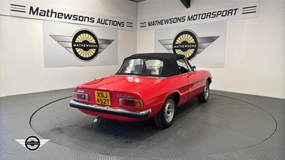 Lot 899 - 1978 ALFA ROMEO 2000 SPIDER VELOCE