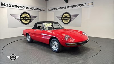 Lot 899 - 1978 ALFA ROMEO 2000 SPIDER VELOCE