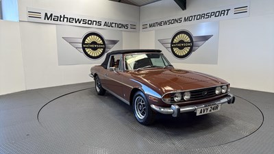 Lot 724 - 1977 TRIUMPH STAG AUTO