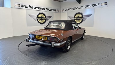 Lot 724 - 1977 TRIUMPH STAG AUTO