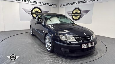 Lot 838 - 2006 SAAB 9-3 AERO V6 S-A