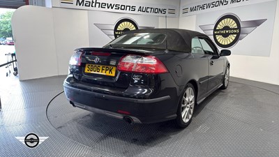 Lot 838 - 2006 SAAB 9-3 AERO V6 S-A
