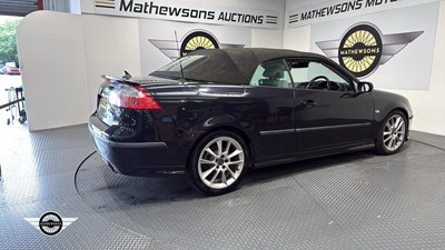 Lot 838 - 2006 SAAB 9-3 AERO V6 S-A