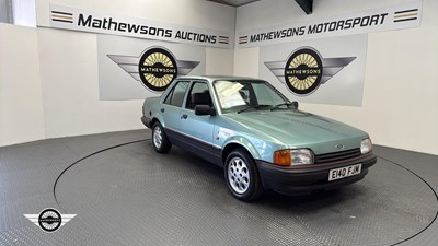 Lot 752 - 1987 FORD ORION GHIA I