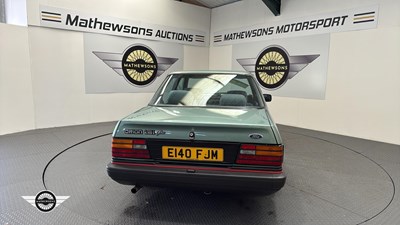Lot 752 - 1987 FORD ORION GHIA I