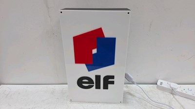Lot 133 - ELF LIGHT BOX 20" X 10"