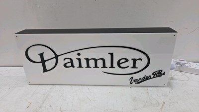 Lot 177 - DAIMLER VANDEN PLAS LIGHT BOX 26" X 10"