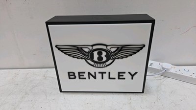 Lot 605 - BENTLEY LIGHT BOX 14" X 12"