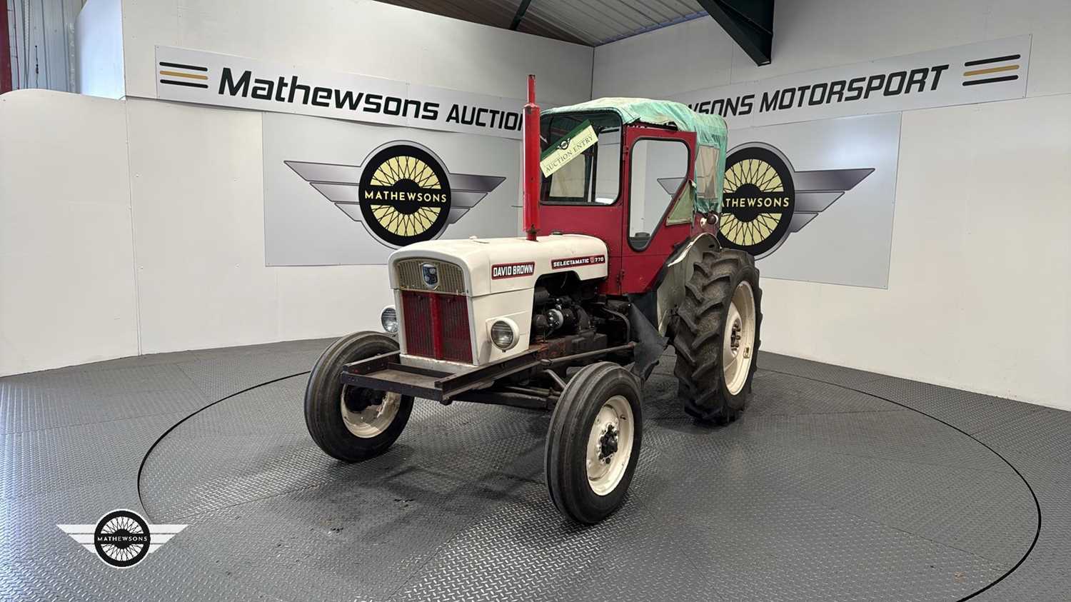Lot 114 - 1966 DAVID BROWN 770 SELECTAMATIC TRACTOR