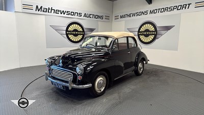 Lot 98 - 1955 MORRIS MINOR CONVERTIBLE