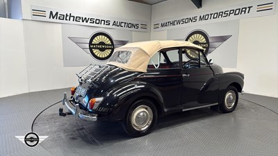 Lot 98 - 1955 MORRIS MINOR CONVERTIBLE