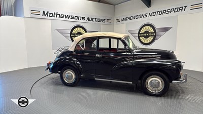 Lot 98 - 1955 MORRIS MINOR CONVERTIBLE