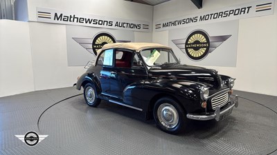 Lot 98 - 1955 MORRIS MINOR CONVERTIBLE